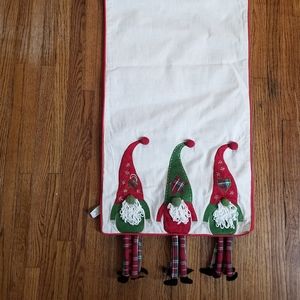 Gnome Christmas Table runner